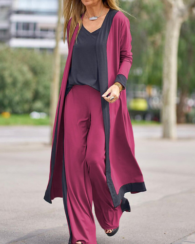 Schlankmachender Anzug mit Weste Geschenk | Dresshood™